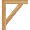 Ekena Millwork Traditional Block Rough Sawn Bracket, Western Red Cedar, 4"W x 26"D x 30"H BKT04X26X30TRA05RWR - alternate 4